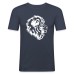 Men's Slim Fit T-Shirt Lion